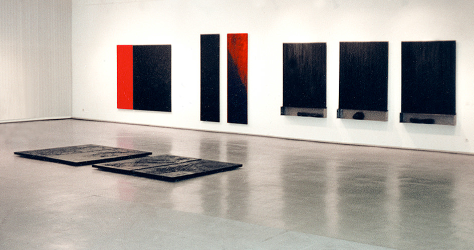 Ausstellungsansicht Kunstverein Hellbronn 1993