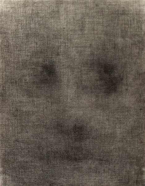 Aus der Serie MUSEUM DER SCHATTEN (), 2007; Öl, Kohle/Papier, 100 x 70 cm